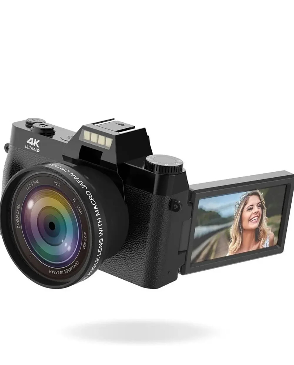 Digital Camera 48MP 4k Camera Vlogging Camera for YouTube 30FPS with WI-FI